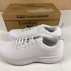 Kirkland White Comfort Walker Sneakers